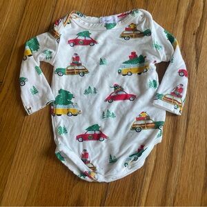 Angel Dear Bamboo Christmas Long Sleeve Onesie